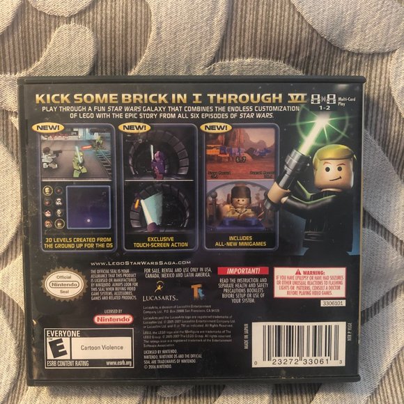LEGO Star Wars and The LEGO Movie Video Game for Nintendo DS Bundle - Picture 7 of 7